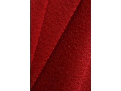 Echte dikke wollen cashmere sjaal met franjes, rood, uniseks 
